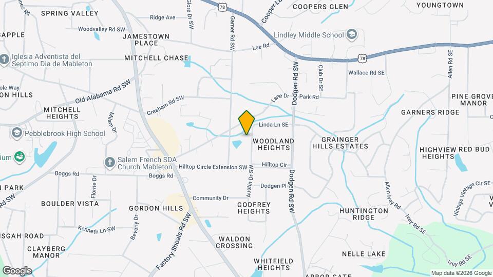 6040 Austin Dr SW Map and Location Details