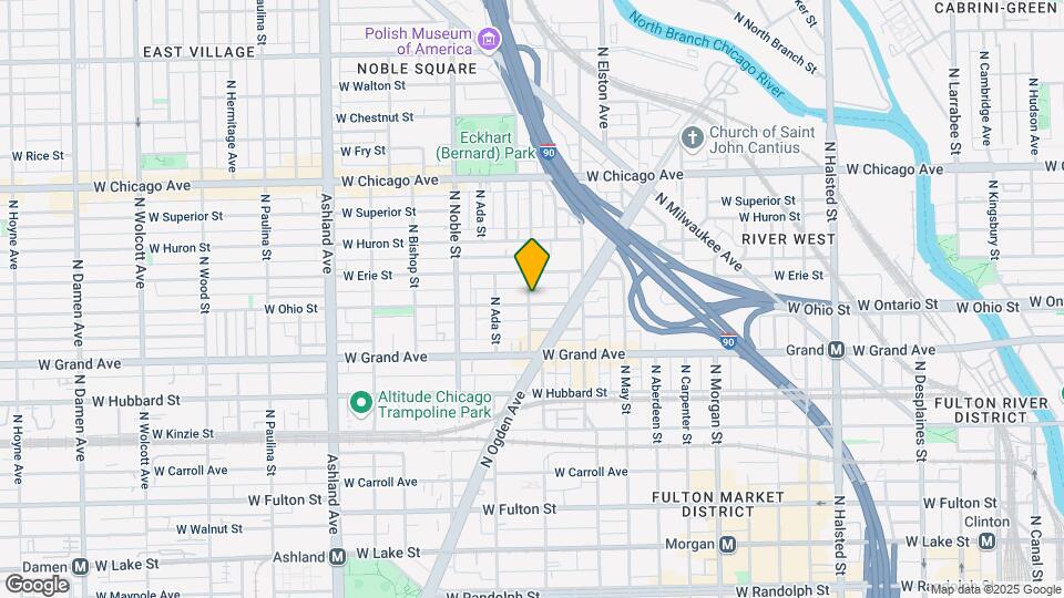1248 W Ohio St Mapa y Detalles de la Ubicación