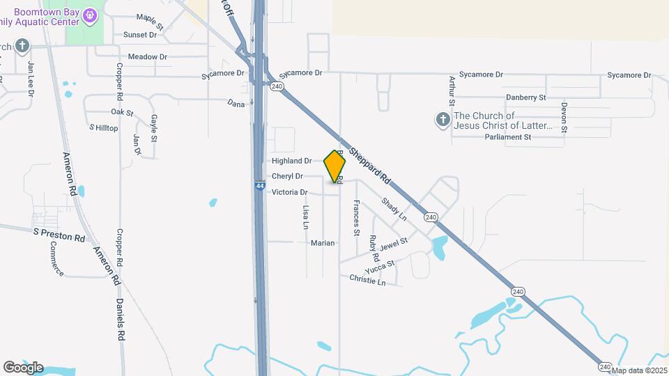 1014 Bishop Rd Map and Location Details