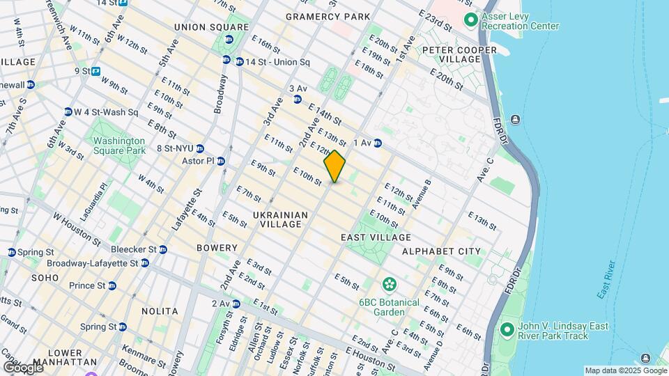 164 1st Ave Map and Location Details