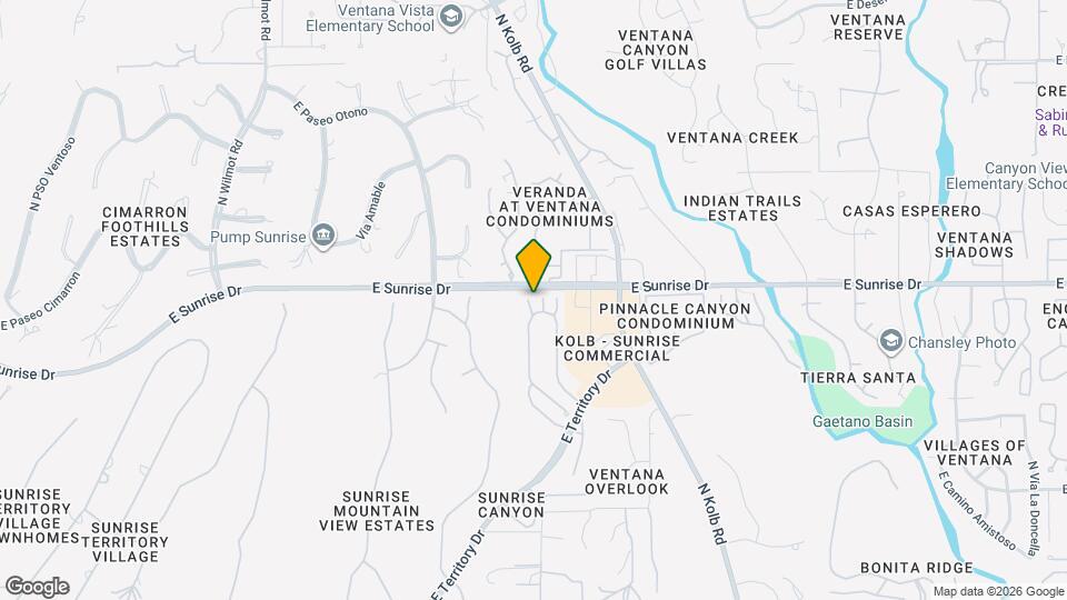 5566 N Largo Papavero Map and Location Details