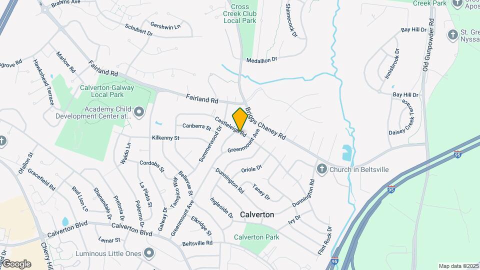 3207 Castleleigh Rd Map and Location Details