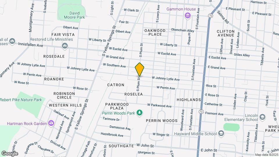 345 W Johnny Lytle Ave Map and Location Details