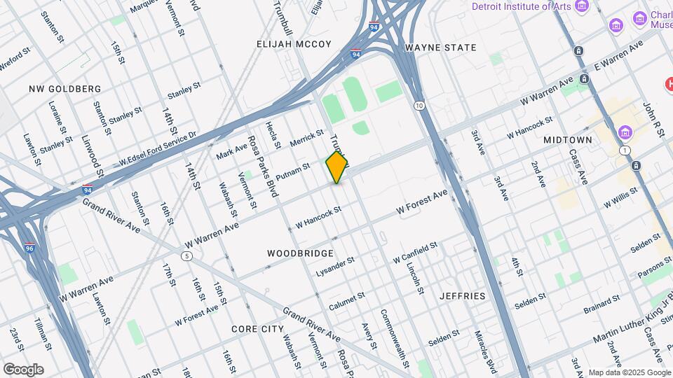 4852 Commonwealth St Map and Location Details