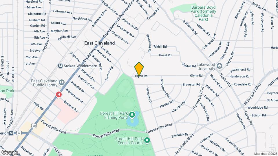 15388 Glynn Rd Mapa y Detalles de la Ubicación
