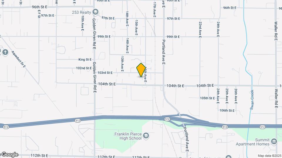 10332 15th Avenue Ct E Map and Location Details
