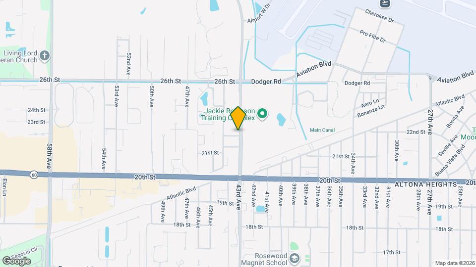 2195 43rd Ave Map and Location Details