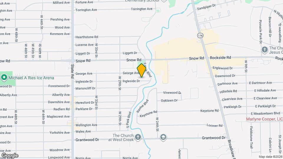 2514 Ingleside Dr Map and Location Details