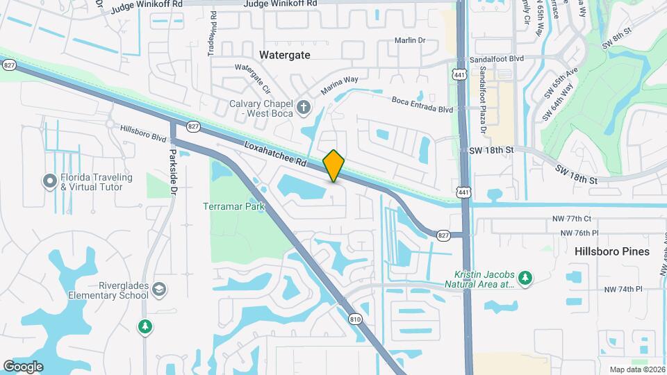 6330 NW 80th Dr Map and Location Details