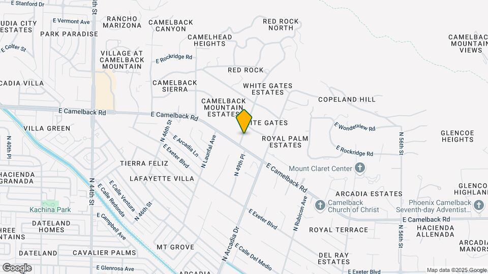 4805 N Dromedary Rd Map and Location Details