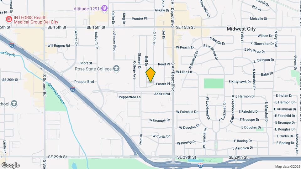 519 Foster Pl Map and Location Details