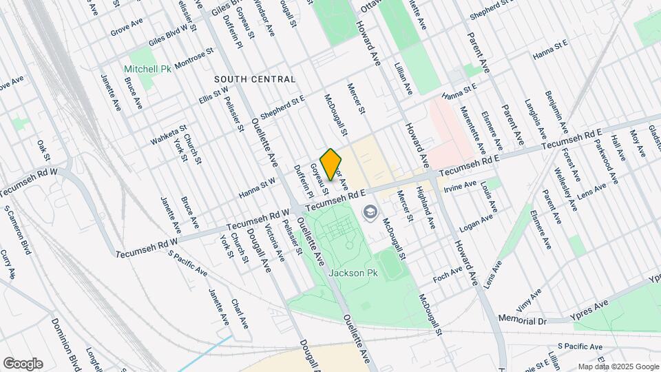 1668 Goyeau St Map and Location Details