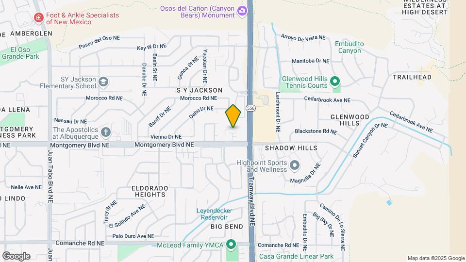 4539 Villa Loma Ln NE Map and Location Details