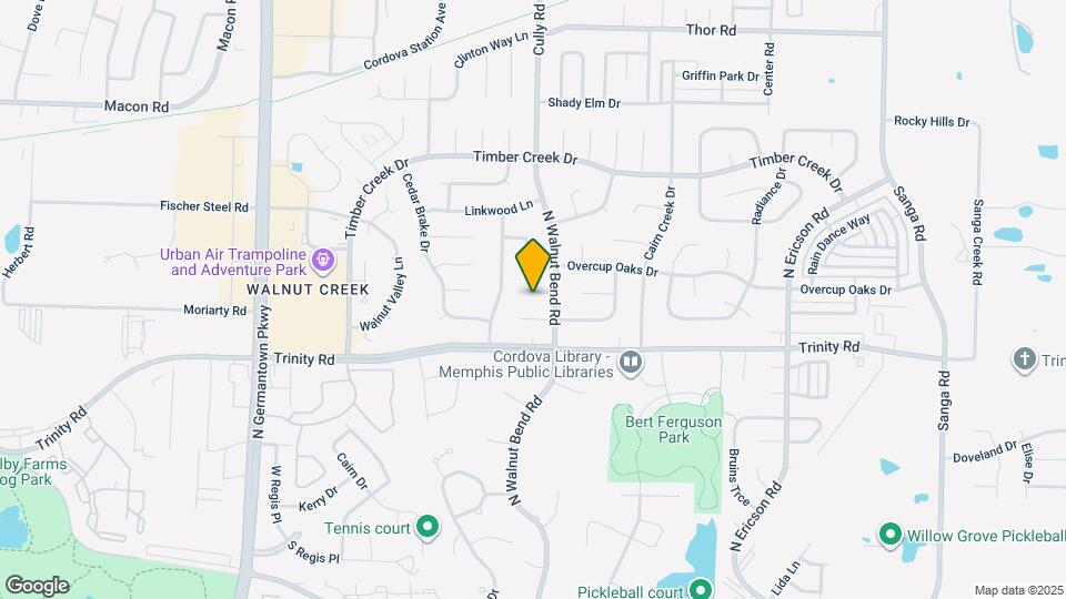 8341 Brooklawn Dr Map and Location Details