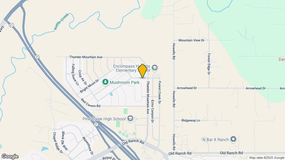 10916 Hidden Brook Cir Map and Location Details
