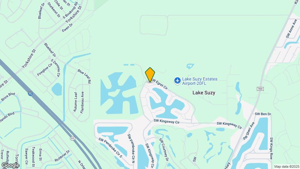 12144 SW Egret Cir Map and Location Details