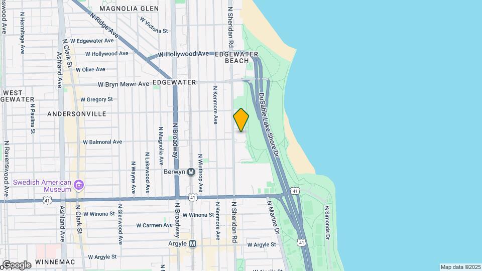 5415 N Sheridan Rd, Unit 911 Map and Location Details
