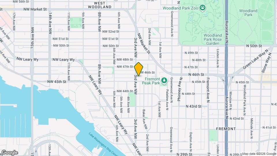 4506 3rd Ave NW Map and Location Details