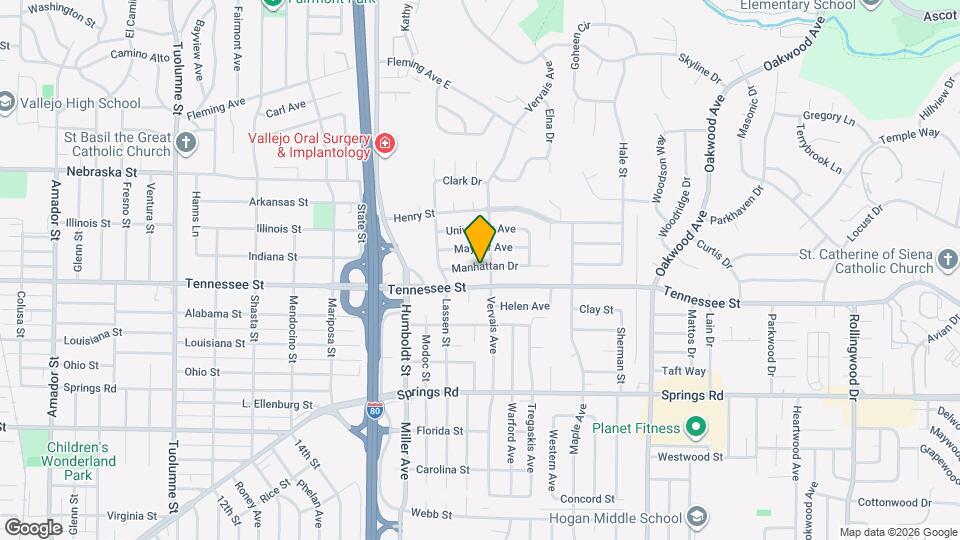 145 Manhattan Dr Map and Location Details