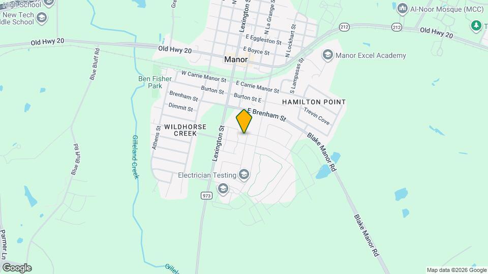 13008 Texana Trl Map and Location Details