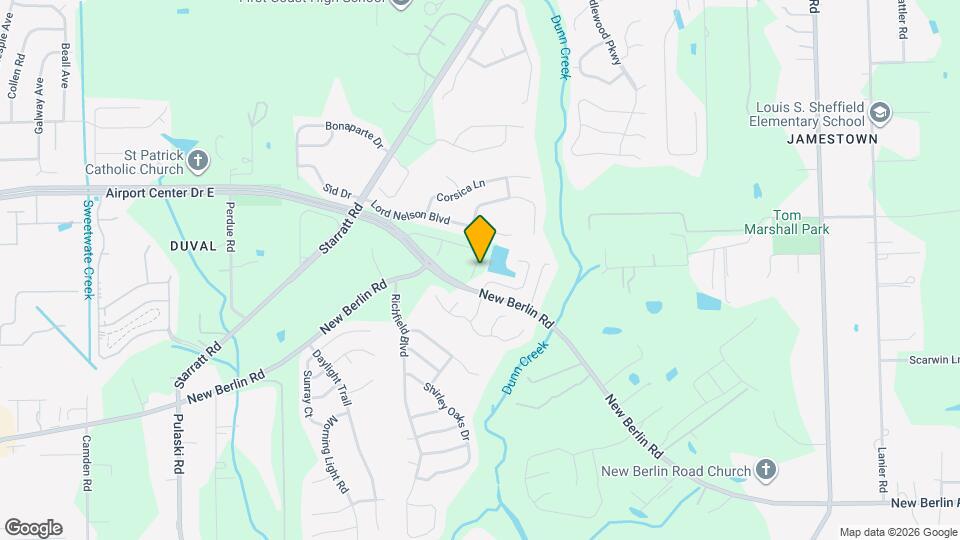 969 Observatory Pkwy Map and Location Details