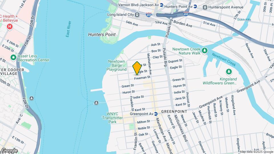 115 Freeman St Mapa y Detalles de la Ubicación