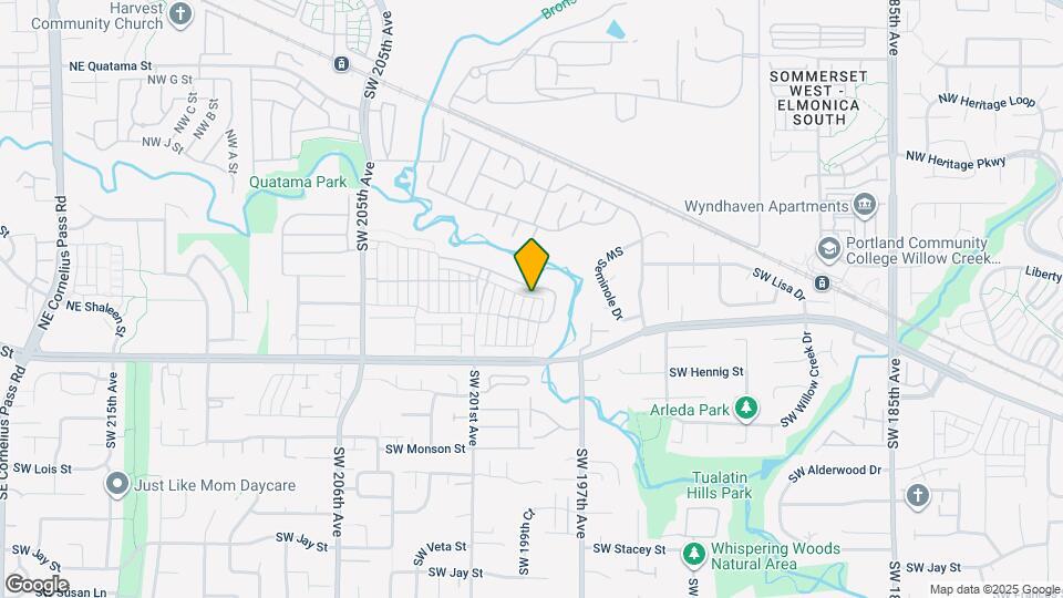 415 SW 199th Ave Map and Location Details