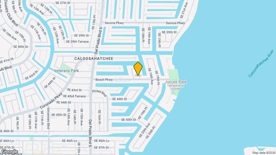 4120 SE 18th Pl Map and Location Details