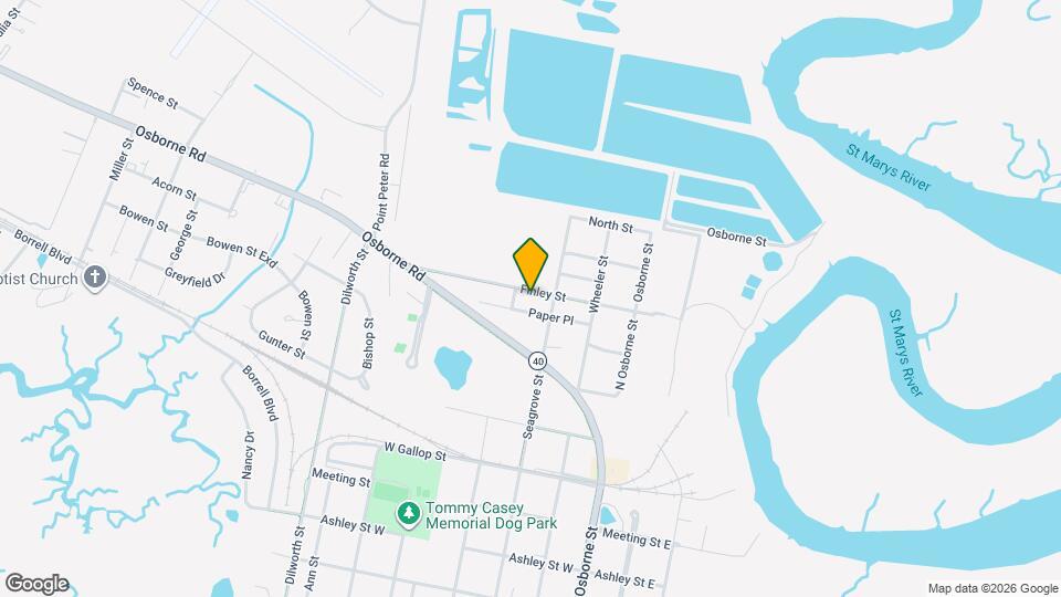 307 Finley St Map and Location Details