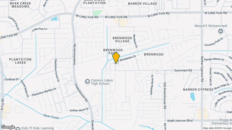 18934 Bonners Park Cir Map and Location Details