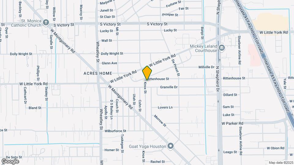 7029 Knox St Map and Location Details