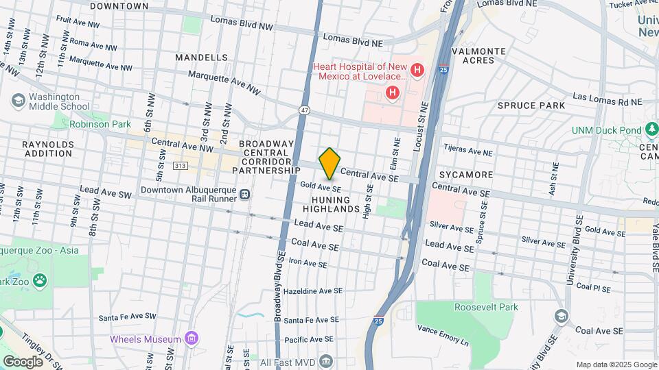 123 Edith Blvd SE Map and Location Details
