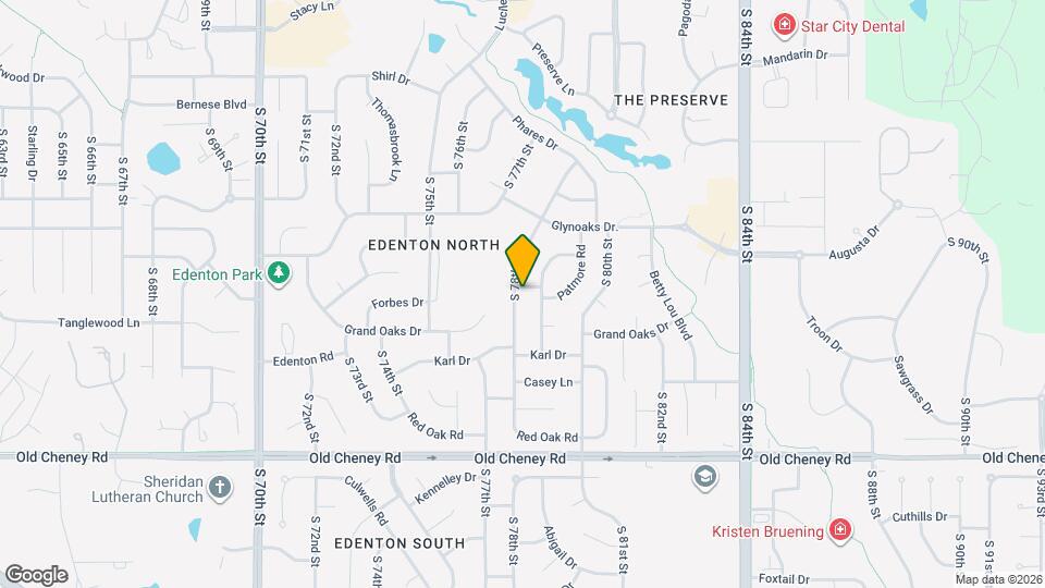 5310 S 78th St Map and Location Details