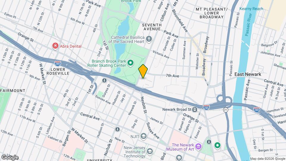 25 Clifton Ave, Unit 701 Mapa y Detalles de la Ubicación