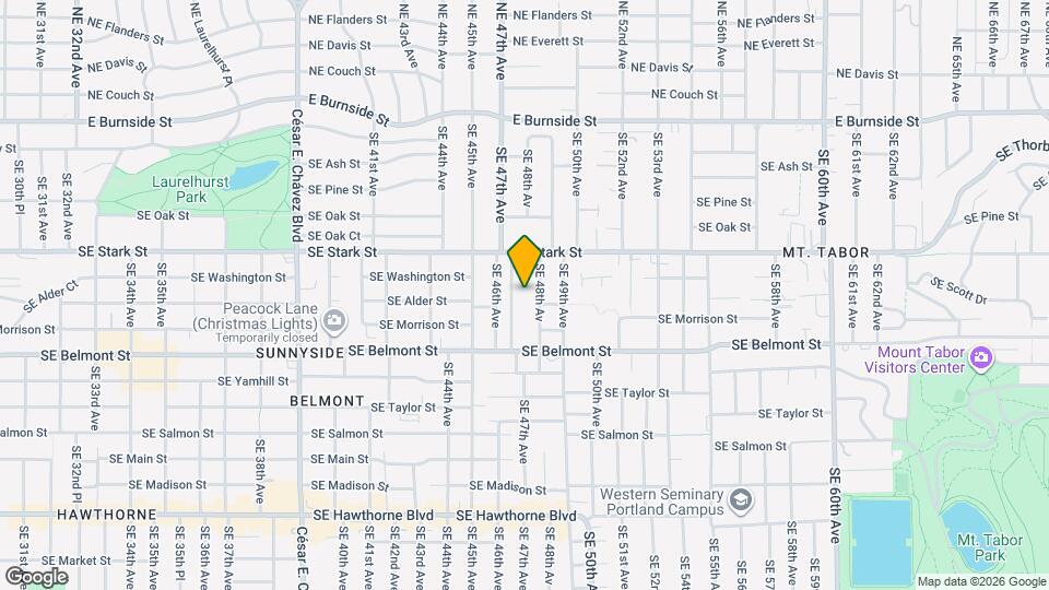 620 SE 47th Ave Map and Location Details