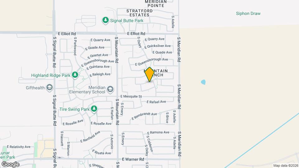 11363 E Ramblewood Ave Map and Location Details