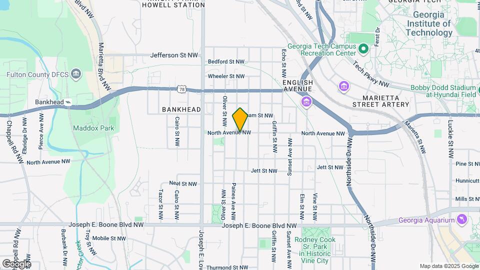 555 Paines Ave NW Map and Location Details