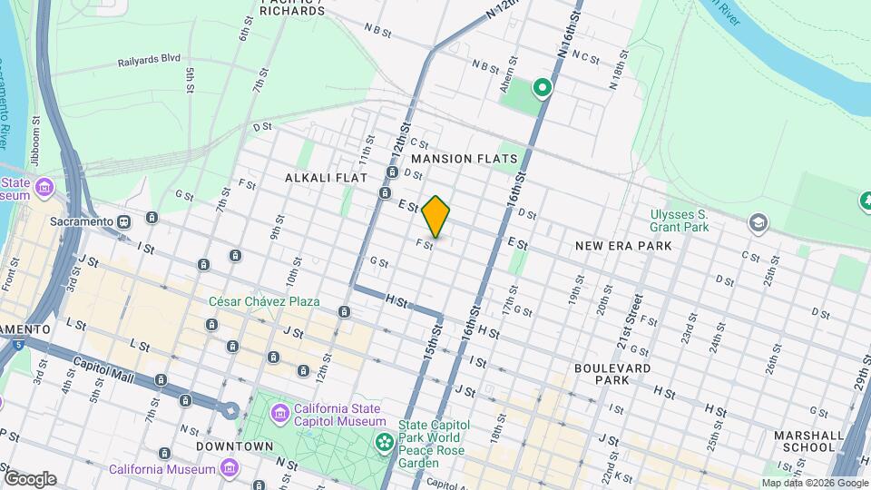 525-527 14th St Map and Location Details