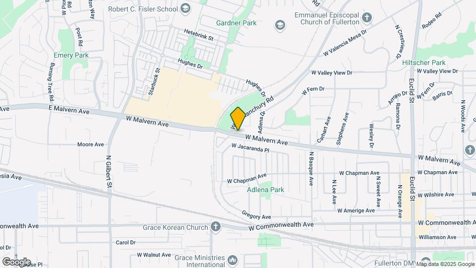 1855 W Malvern Ave, Unit condo Map and Location Details