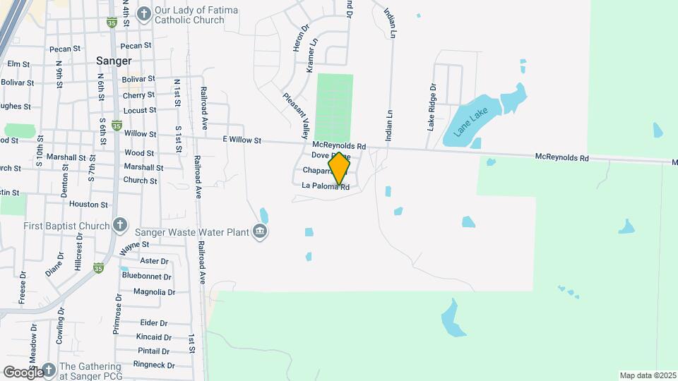 723 La Paloma Rd Map and Location Details