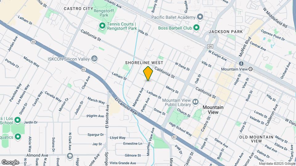 537 Mariposa Ave Mapa y Detalles de la Ubicación