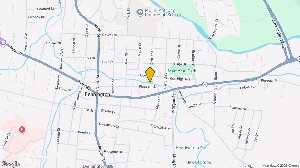 324 Pleasant St Map and Location Details