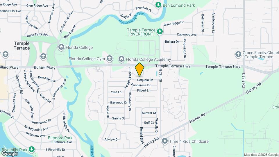 7314 Sequoia Dr Map and Location Details