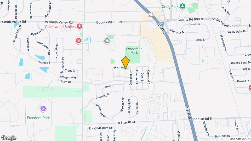 1167 Cutler Ln Map and Location Details