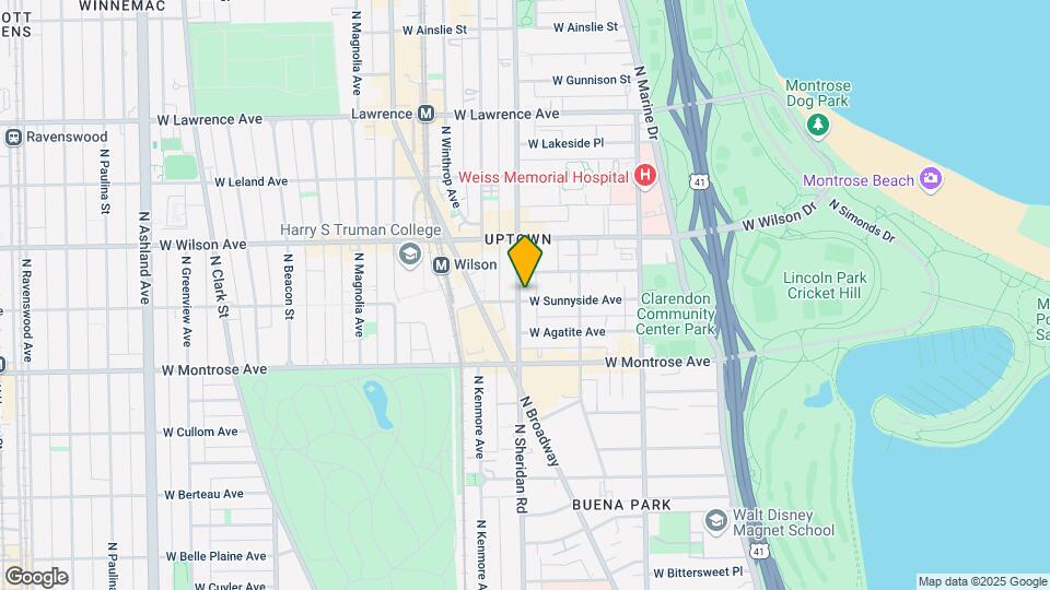 4505 N Sheridan Rd, Unit 2 Mapa y Detalles de la Ubicación