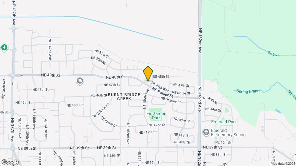 15413 NE 47th Cir Mapa y Detalles de la Ubicación