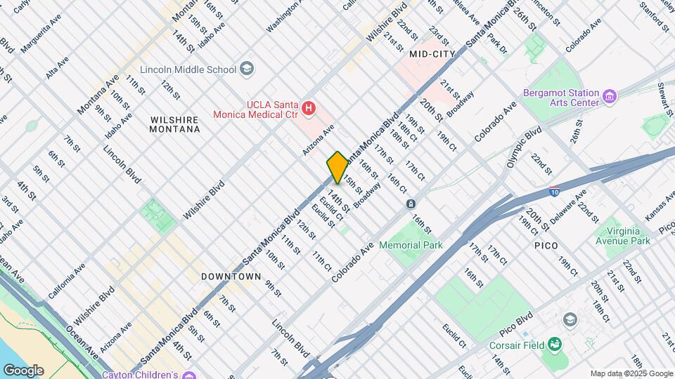 1417 14th St Map and Location Details