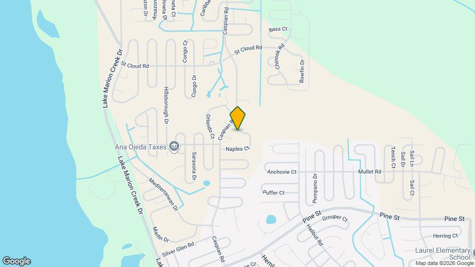 408 Naples Ct Mapa y Detalles de la Ubicación