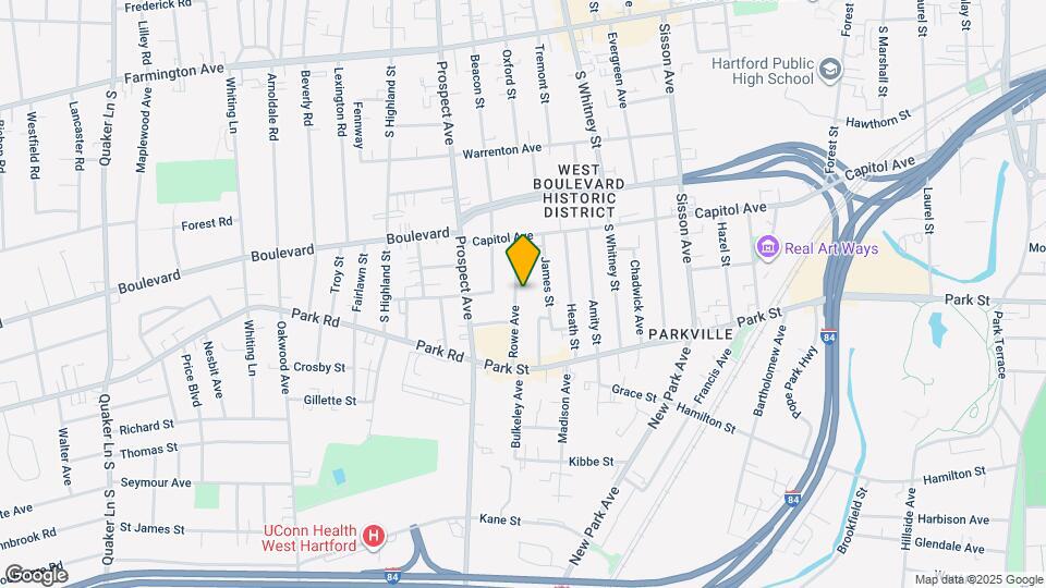 62-64 Rowe Avenue, 2nd Floor Mapa y Detalles de la Ubicación