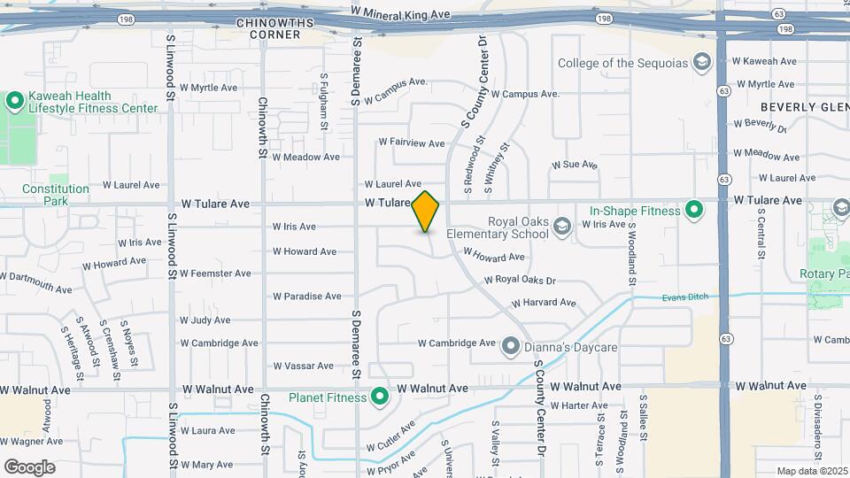 1331 S Chatham St Map and Location Details